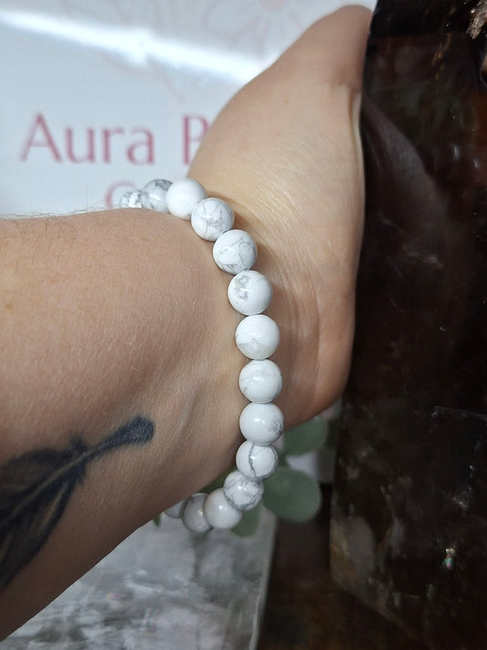 Howlite bracelet