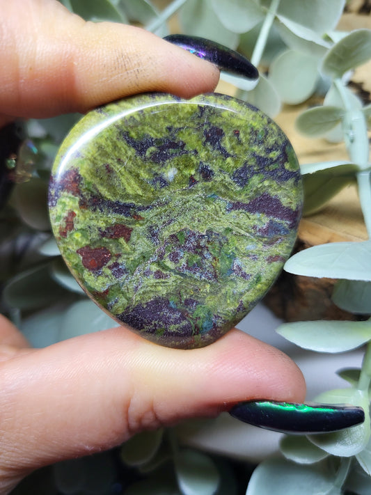 Dragon blood worry stone